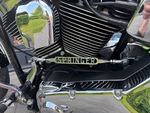Harley springer shifter rod - harley,